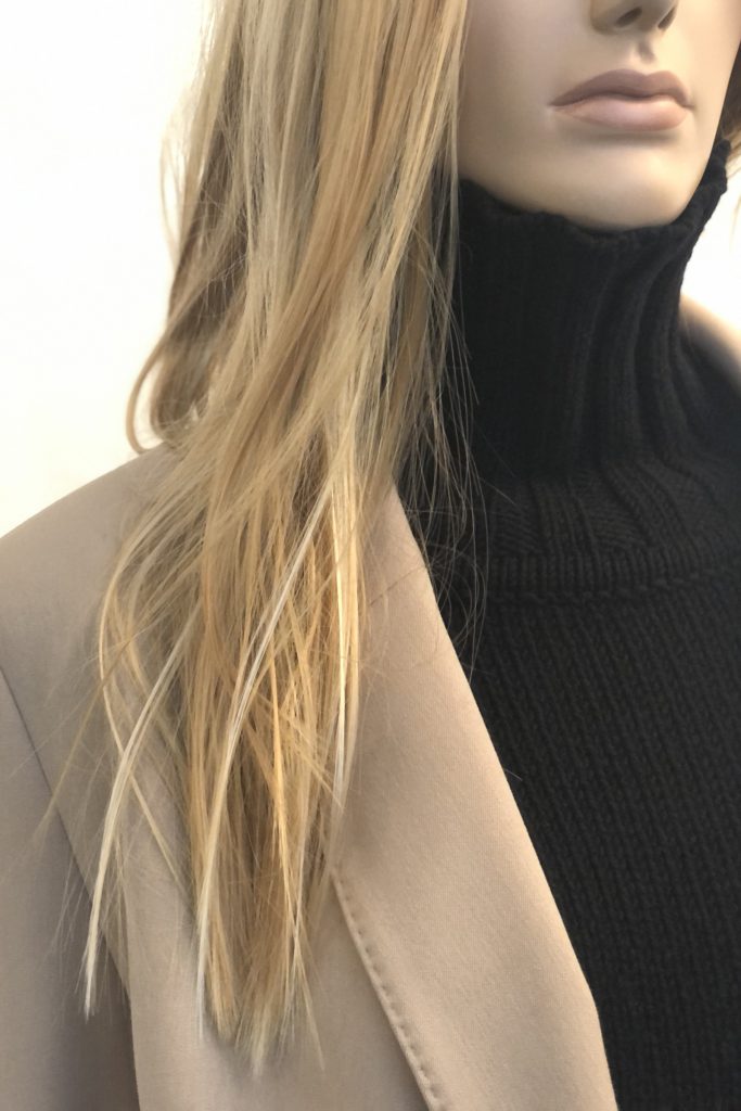 Blazer oversized met AMF stiksel middenvoor